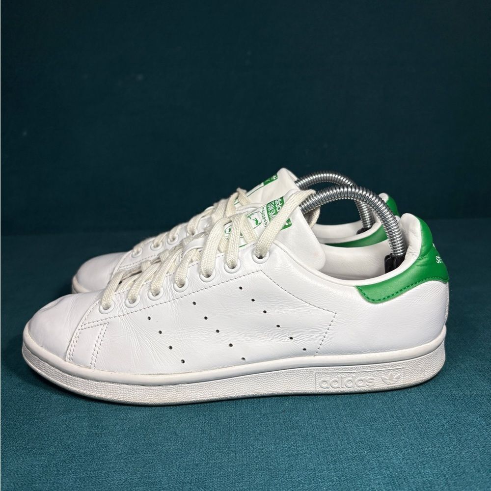 ADIDAS STAN SMITH Originals Sneaker ~ White/Green~ Women’s 9